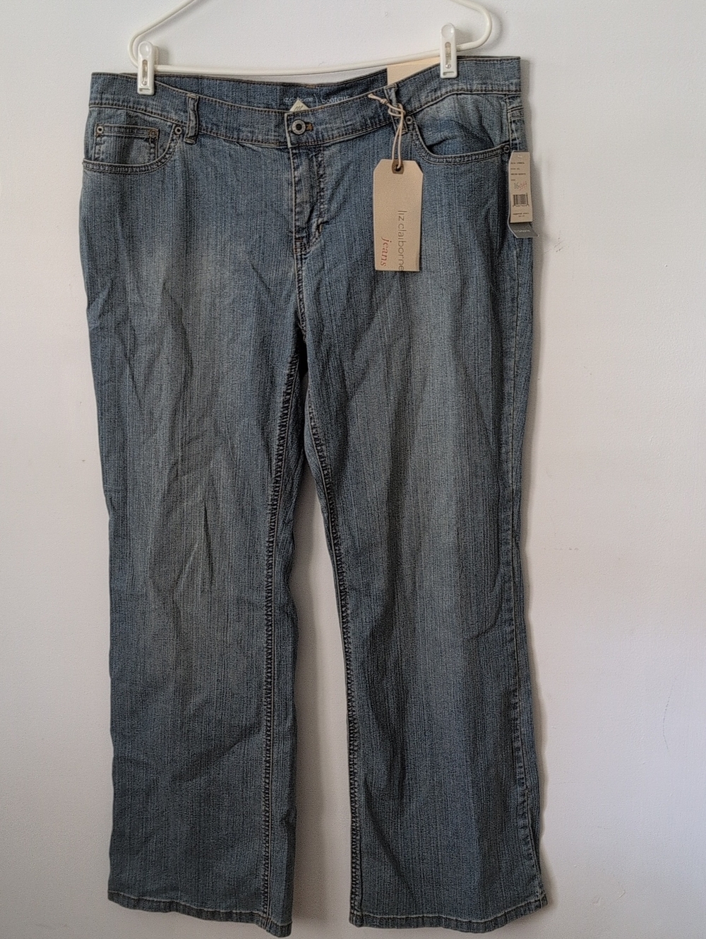 Liz Claiborne Women’s Bootcut Jeans — Light Blue Wash